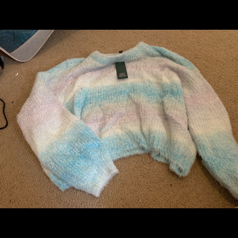 New fuzzy sweater from Target!!